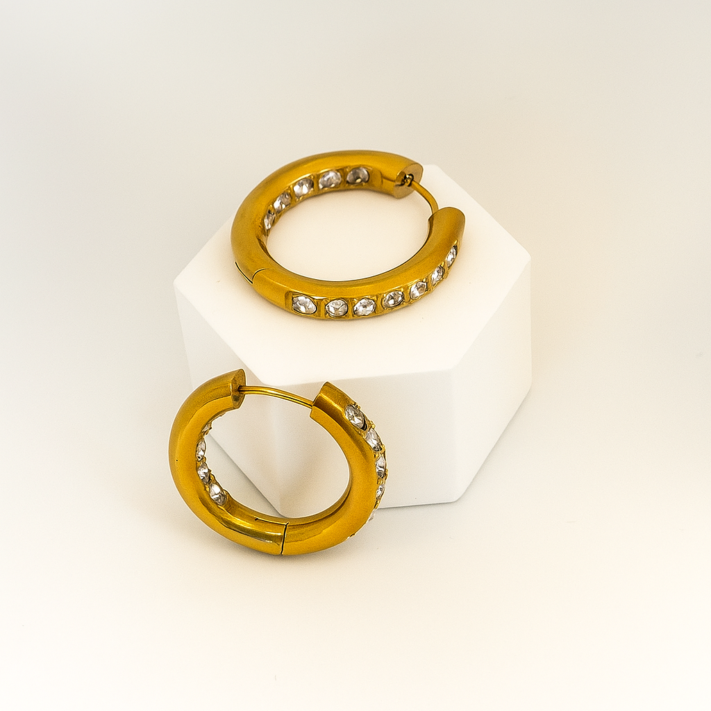 Auric Duo Hoop Earrings
