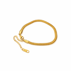 Luxe Serpent Bracelet in 18K PVD gold by Febae – view 3
