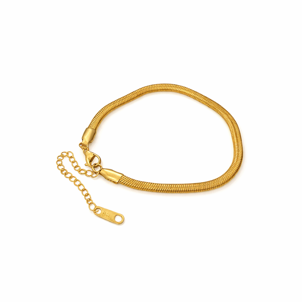 Luxe Serpent Bracelet Charm Bracelet – anti-tarnish 18K gold – Febae India