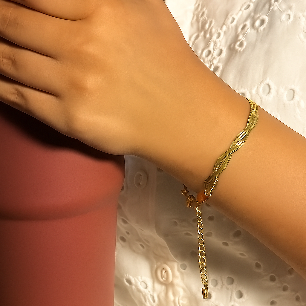 Twisted Snake Bracelet
