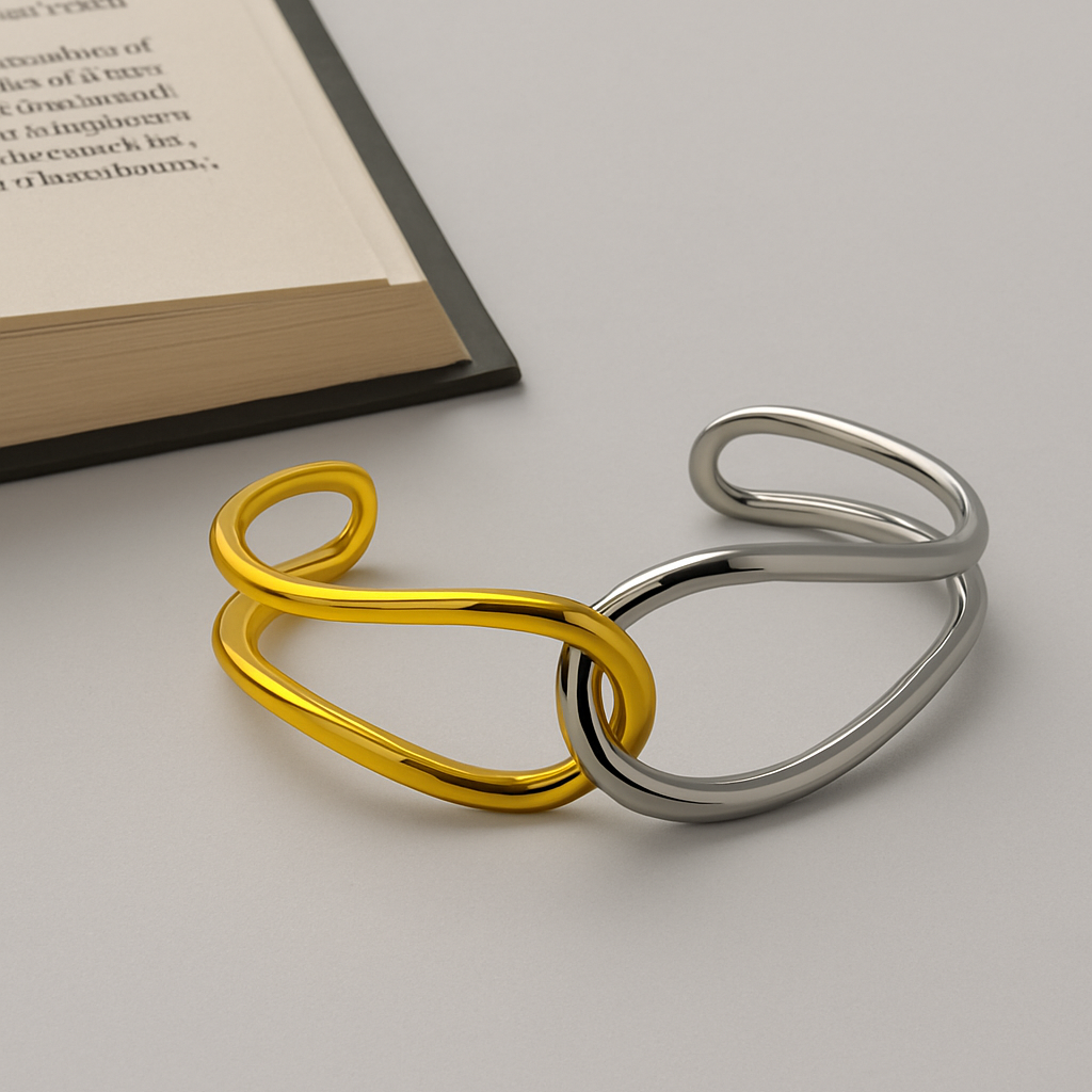 Twine of Gold & Silver Bracelet