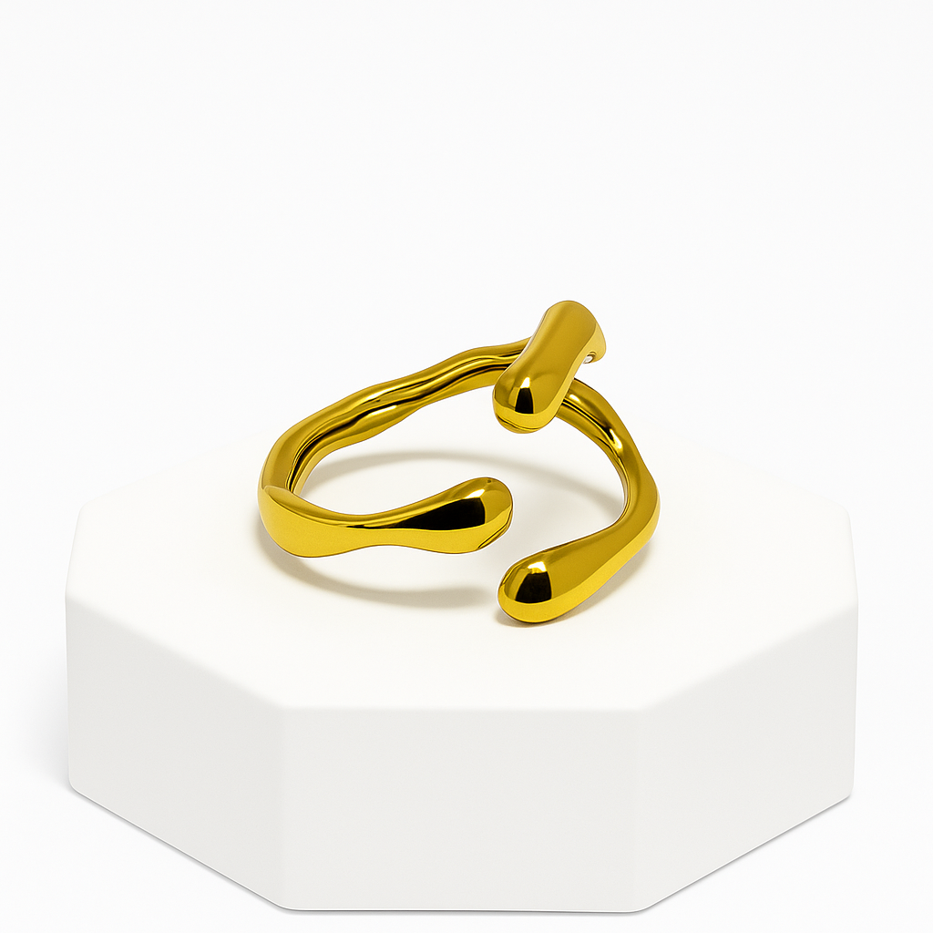 Febae Ethereal Curve Ring | Demi-Fine Jewelry | Febae – Febae