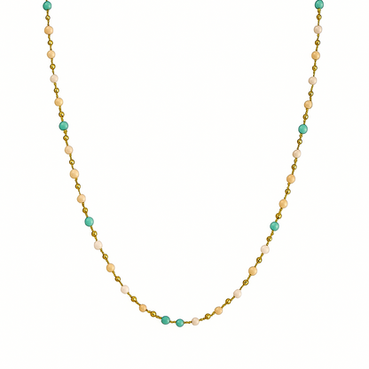 Pastel Harmony Bead Necklace