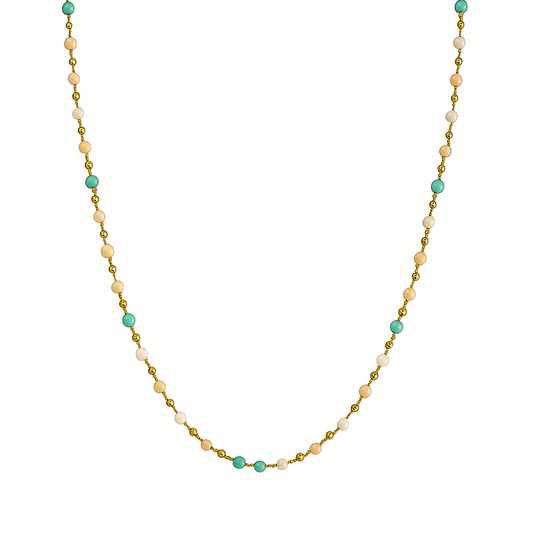 Pastel Harmony Bead Necklace