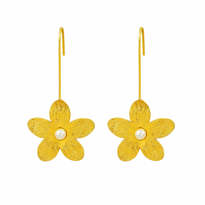 Golden Bloom Earrings