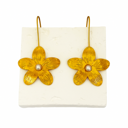 Golden Bloom Earrings