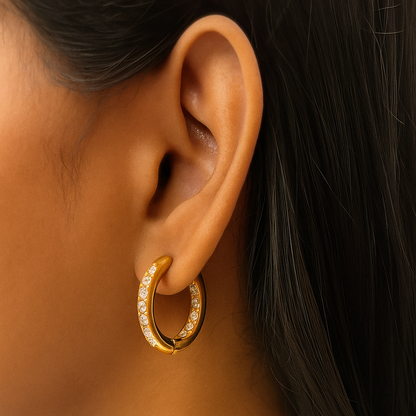 Auric Duo Hoop Earrings