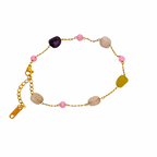 Serene Stone Bracelet in 18K PVD gold by Febae