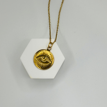 Febae Eye Pendant Necklace | Demi-Fine Jewelry | Febae – Febae