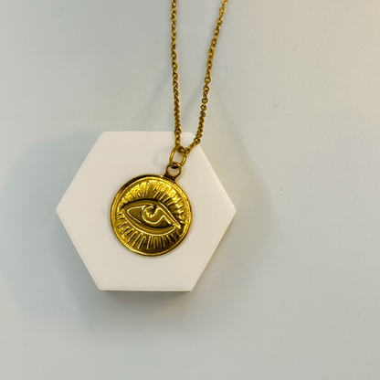 Guardian Eye Pendant Necklace
