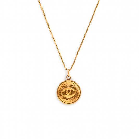 🎁 Eye Pendant Necklace (100% off)