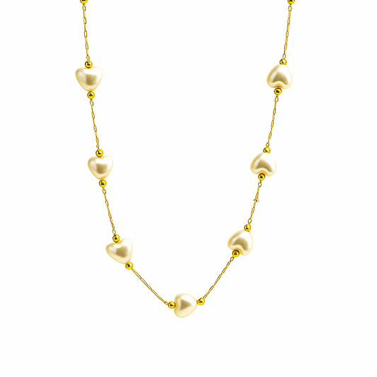Heartstrings Pearl Necklace